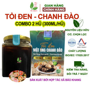 2 hũ tỏi đen mật ong chanh đào Bảo Khang siro ho bổ phế giảm ho tiêu đờm tăng sức đề kháng ngăn cảm cúmbảo vệ gan