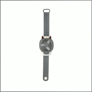 พัดลมพกพา ระบายความร้อน การ์ตูน พัดลมขนาดเล็ก สายรัดข้อมือที่ถอดออกได้ สวมใส่สบาย วัสดุยืดหยุ่น