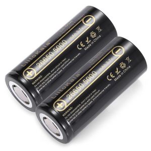 100% Original Liitokala 26650 5000mAh 3.7V Rechargeable Battery Li-lon 50A Battery 2-20pcs