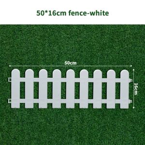 Plastik PVC pagar taman luar Yard hiasan pagar dalaman Partition berkebun alat塑料围栏