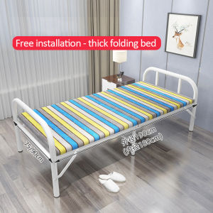 Dreamer Living Katil Single Foldable Bed Frame Katil Lipat Single Katil Bujang Portable Office Bedroom Bed 折叠床架