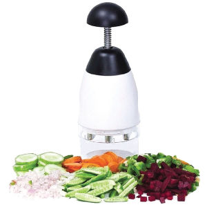 Kitchen Hand Chop Food Chopper Cutter Mince Slice Dice Vegetable Garlic Onion / Pencincang Sayur Bawang