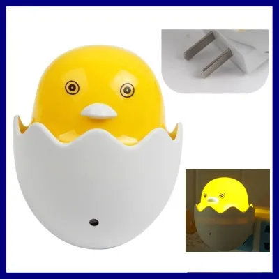 Đèn Ngủ Led 2 Chế Độ Sáng (Trắng+Vàng) CYX-705 Hình Thỏ và Quả Trứng Gà Tự Động Sáng Khi Trời Tối