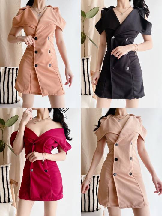 Casual Office Wear Mini Dress New Trend | Lazada PH