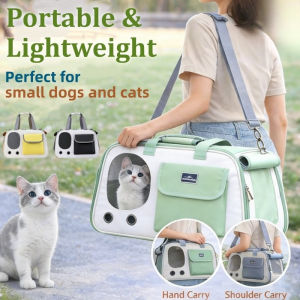 Pet Carrier Bag Portable Foldable Lightweight Cat Travel Bag Large Capacity Dog Outdoor Carrier Bag