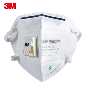 Maskแมสค์สามแอมหน้ากาก3M KN95  มีวาล์ว กันฝุ่นละออง PM2.5 ป้องกันเชื้อโรค ไม่รัดหู ใส่สบาย หายใจสะดวก
