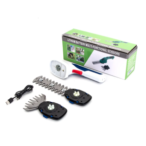 Cordless Grass Shear Electric Hedge Trimmer 2 In 1 Handheld Hedge Trimmer Electric Grass Cutter Rechargeable