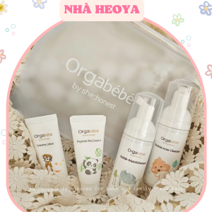 SET TRAVEL KIT ORGABEBE MINISIZE NỘI ĐỊA HÀN QUỐC DÀNH CHO BÉ TỪ 0M+ MANG ĐI DU LỊCH CỰC KÌ TIỆN LỢI