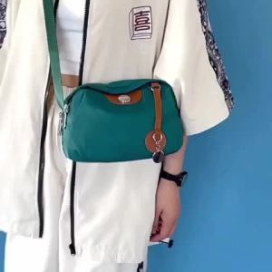 2025Womens high quality waterproof colth cellphone messenger bag fashion shoulder sling bag satchel