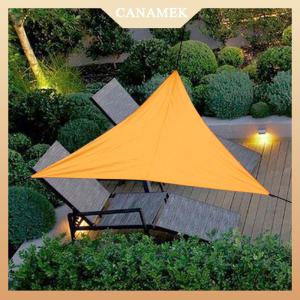 [CANAMEK] Waterproof Triangular UV Sun Shade Sail Combination Net Triangle Sun Sail Tent