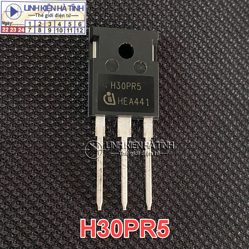 Linh kiên IGBT H30PR5 TO-247 IGBT bếp từ 30A 1350V tương đương H30R1353 hàng mới chính hãng - AA5