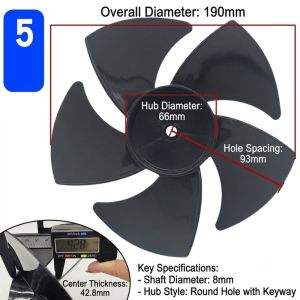 Universal Turbo Fan Blade Universal Turbo Fan Blade For Fan Replacement