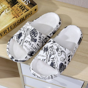 [Free Shipping] Chuangxingjia WomenS Summer Indoor Home CoupleS Non-Slip Outdoor Beach Flat Sandals