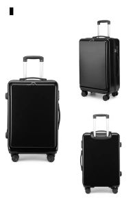 TRAVELCUL【สต็อกไทยพร้อมส่ง】กระเป๋าเดินทาง 20/24 นิ้ว กระเป๋าฝาเปิดด้านหน้า ใส่โน้ตบุ๊ค น้ําหนักเบา ขึ้นเครื่อง กระเป๋าเดินทางล้อลาก