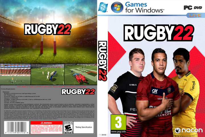 Rugby 22 PC GAME [Offline INSTALLATION] | Lazada