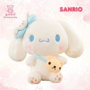 gấᴜ Bông Melody Cinnamoroll Kurumi đeo túi thú bông thỏ đám mây hoạt hình cho bé K2T3