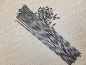 NAN HOA INOX 304 ( CĂM XE ĐẠP ) 14G DÀI 200mm - 305mm CHÂN ĐỒNG THAU . Combo 10 chiếc .