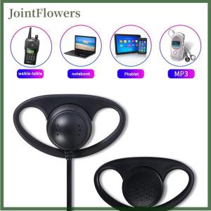 JointFlowers Single Sided D-shaped Ear Loop Simultaneous Interpretation 3.5MM Listen Only Earphone For Radio Tour Guide System