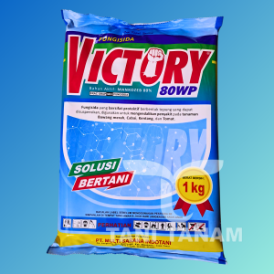 VICTORY KUNING 80 WP FUNGISIDA PENGENDALI PENYAKIT JAMUR 1 KG // VIKTORI