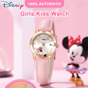 (With Box/29mm) 100% Authentic Disney Watch for Girls: Minnie 30M Waterproof Quartz Watch