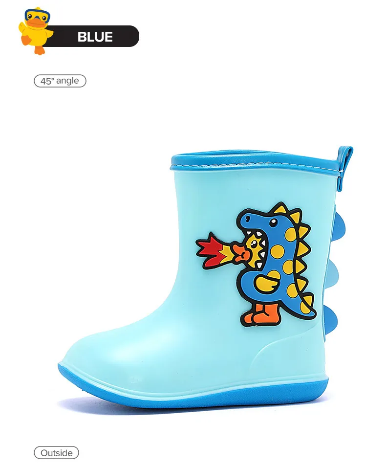 Duck Little Yellow Duck Children's Shoes Children's Rain Boots