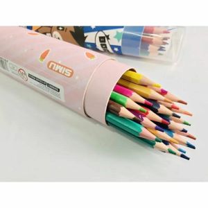 hộp chì màu hoạt hình 12 cây 24 cây hộp có sẵn chốt