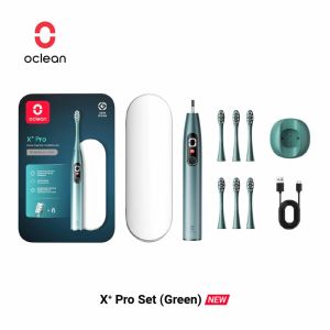Oclean X Pro | X⁺ Pro Sonic Electric Toothbrush IPX7 Waterproof Compatible with android 5 and above with Bluetooth 5.1 Smart Touchscreen Display