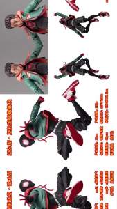 QianzhiLian Miles from the Multiverse Super Articulated Action Figure Toy Marvel Figure Model Gift