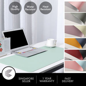 Singapore Ready Stock 1pcs 60x30cm / 70x35cm / 80x40cm / 90x45cm / 100x50 / 120x60cm High Quality Extended MousePad Large Leather Mouse Pad Office Laptop Mat Computer Desk Cushion Modern Table Game Keyboard Soft Top Quality