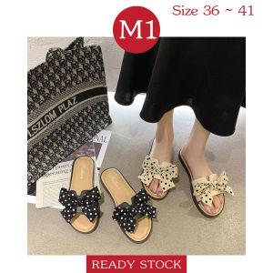 M1 Female Slipper Flip Flops Sandals Comfortable Slipper Waterproof Non-slip Japan Fashion Size36~41 1008