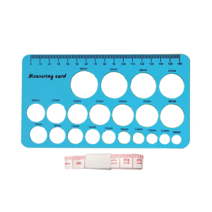 Easy Nipple Measuring Device With Flange Guide Double Side CM IN Marking For Lactation Comfort