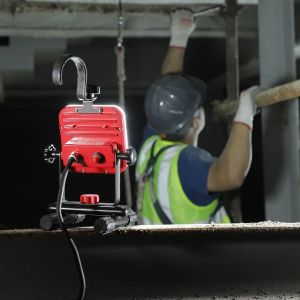 RH-4215 (22W) | RH-4216 (32W) Ronix Tools Premium Quality German Technology. LED Work Light Portable Floodlight IP65 Waterproof Adjustable Stand Hanging Hook Outdoor Construction Shop Garage Car Repair Workshop Lighting High Brightness 2000LM 3000LM
