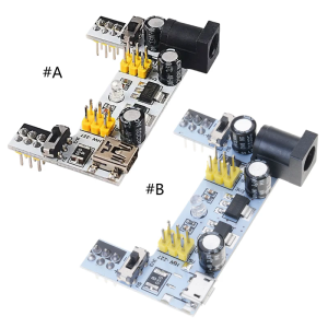 เบรดบอร์ดโมดูลพลังงานพิเศษส่วนประกอบอิเล็กทรอนิกส์ควบคุม5V/3.3V สำหรับโมดูลโครงการอิเล็กทรอนิกส์