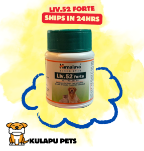Himalaya Liv52 Forte Organic Vet Tablets For Dogs And Cats (60 Tablets)
