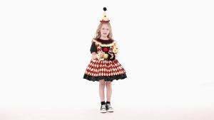 Halloween childrens clown costume for boys and girls circus cosplay Stage performance costumes for kindergarten performances