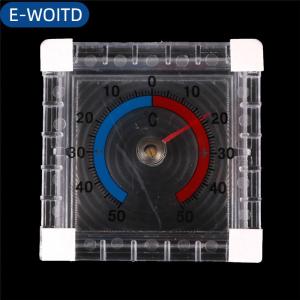 E-WOITD Nhiệt độ Nhiệt kế cửa sổ trong nhà ngoài trời tường nhà kính Vườn Nhà