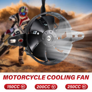 Motorcycle Cooling Fan Dirt Pit Bike 150CC 200CC 250CC ATV Quad Oil Cooler Water Cooler Radiator