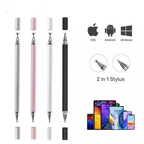 Stylus Pen Universal 2in1 Ball Point Magnet Universal Stylus Pencil For Tablet Ipad Drawing Design
