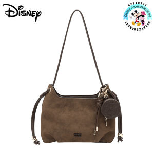 ดิสนีย์มิกกี้เมาส์กระเป๋าถือกระเป๋าหนัง PU ของผู้หญิงมี Tali Bahu แฟชั่นย้อนยุคเรียบง่ายพกกระเป๋าสะพายไหล่กระเป๋าถืองานกลางคืนลำลอง