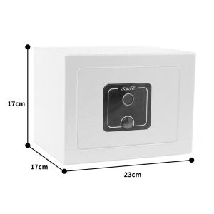 Fireproof fingerprint lock vault safe box for money mini vault fingerprint lock safety box with biometric