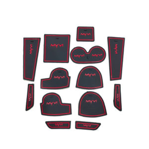 PERODUA MYVI 2018-2025 Interior Slot Mat Magic Non Slip Organizer Getah Dash Mat Door Panel Rubber Myvi Slot Mat