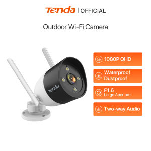 Tenda  CT3 1080P/CT6 3MP 2K Outdoor WiFi Camera CCTV IP Security Cam - IP66 Waterproof/ Motion tracking