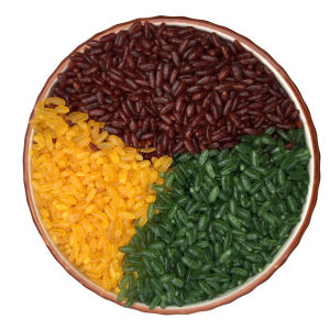 【营养米粮】黄金米 竹香米 紫薯米 高山岩米 正宗长粒香米新米绿竹米彩色米 高纤维新米粗粮