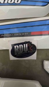 Tangki dan Body Set Honda Win 100 Warna Putih Plus Stripingnya