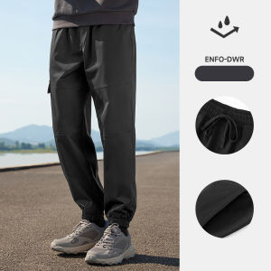 Cameljeans ฤดูใบไม้ร่วงกางเกงกันน้ำสำหรับเล่นกีฬากลางแจ้งใหม่ชุดลำลองทอกางเกงกางเกงวอร์มสำหรับผู้ชาย