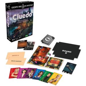 Hasbro Gaming Cluedo Treachery at Tudor Mansion Escape and Solve Mystery Board Game