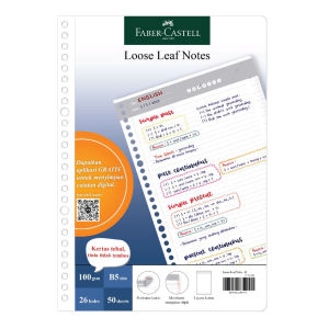 Faber-Castell Kertas Loose Leaf A5 Isi File 50 Lembar