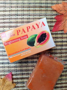 Tata Papaya Brightening Soap: Sabun Batang Papaya Pembersih Wajah & Sabun Pemutih Wajah