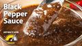 Nihon Shokken Kuro Goma Iri Black Pepper Steak Sauce 210g | Made in Japan. 