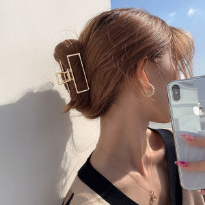 Kẹp Tóc Kim Loại Phong Cách Thanh Lịch Hàn Quốc Dành Cho Nữ Cài Tóc Nữ